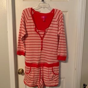 Victorias Secret short onesie.